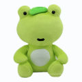 Jouet en peluche mignon et mignon Jouet en peluche de grenouille verte